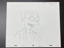 Load image into Gallery viewer, The Simpsons - Original drawing of Waylon Smithers