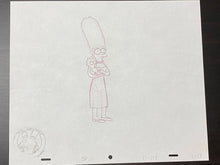 Load image into Gallery viewer, The Simpsons - Original drawing of Marge and Maggie Simpson