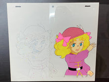 Load image into Gallery viewer, Candy Candy (1976-1979) - Original animation cel and drawing of Candy Candy