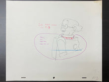 Load image into Gallery viewer, Tintin - Original drawing of Professeur Tournesol (On a marché sur la Lune)