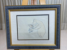 Load image into Gallery viewer, Chilly Willy - Original animation drawing of Maxie the Polar Bear and Chilly Willy (framed)
