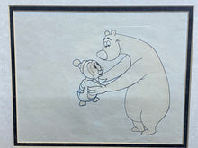 Load image into Gallery viewer, Chilly Willy - Original animation drawing of Maxie the Polar Bear and Chilly Willy (framed)
