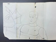 Load image into Gallery viewer, The Superman/Aquaman Hour of Adventure - Original animation drawing of Aquaman - BIG SIZE