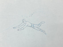 Load image into Gallery viewer, The Superman/Aquaman Hour of Adventure - Original animation drawing of Aquaman