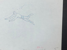 Load image into Gallery viewer, The Superman/Aquaman Hour of Adventure - Original animation drawing of Aquaman