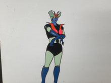 Load image into Gallery viewer, Mazinger Z - Original animation cel and drawing of Minerva X
