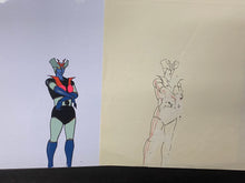 Load image into Gallery viewer, Mazinger Z - Original animation cel and drawing of Minerva X
