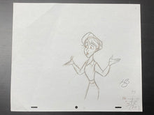 Load image into Gallery viewer, 101 Dalmatians: The Series (1997) - Original Animation Drawing of Anita Radcliffe