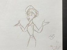 Load image into Gallery viewer, 101 Dalmatians: The Series (1997) - Original Animation Drawing of Anita Radcliffe