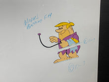 Load image into Gallery viewer, The Flintstones - Original animation cel and drawing of Bernard "Barney" Rubble