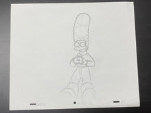 Load image into Gallery viewer, The Simpsons - Original drawing of Marge Simpson