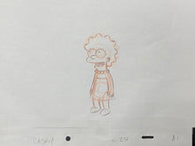 Load image into Gallery viewer, The Simpsons - Original drawing of Lisa Simpson