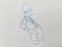 Load image into Gallery viewer, The Simpsons - Original drawing of Homer Simpson