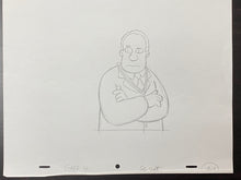 Load image into Gallery viewer, The Simpsons - Original drawing of Dr. Julius Hibbert