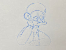 Load image into Gallery viewer, The Simpsons - Original drawing of Apu Nahasapeemapetilon