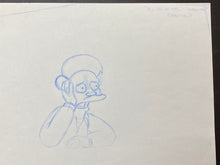 Load image into Gallery viewer, The Simpsons - Original drawing of Apu Nahasapeemapetilon