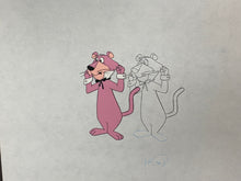 Load image into Gallery viewer, Snagglepuss (1959) - Original cel and drawing of Snagglepuss