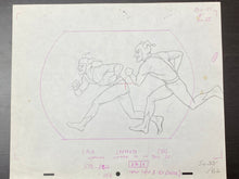 Load image into Gallery viewer, The Adventures of Batman - Original drawing of old version of Harley Quinn