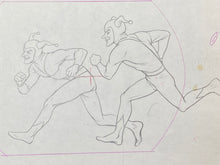Load image into Gallery viewer, The Adventures of Batman - Original drawing of old version of Harley Quinn