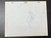 Load image into Gallery viewer, The Superman/Aquaman Hour of Adventure - Original animation drawing of Aquaman