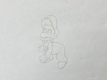 Load image into Gallery viewer, The Super Mario Bros. Super Show! (1989) - Original Animation Drawing of Luigi