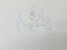 Load image into Gallery viewer, The Smurfs - Original animation drawing (Papa Smurf)