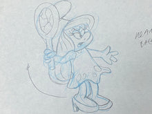 Load image into Gallery viewer, The Smurfs - Original animation drawing of Smurfette