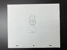 Load image into Gallery viewer, The Simpsons - Original drawing of Bart Simpson (as adult)