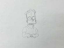 Load image into Gallery viewer, The Simpsons - Original drawing of Bart Simpson (as adult)