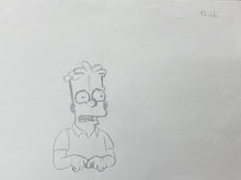 Load image into Gallery viewer, The Simpsons - Original drawing of Bart Simpson (as adult)