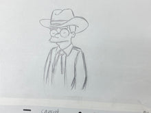 Load image into Gallery viewer, The Simpsons - Original drawing of Waylon Smithers