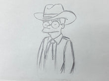 Load image into Gallery viewer, The Simpsons - Original drawing of Waylon Smithers