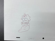 Load image into Gallery viewer, The Simpsons - Original drawing of Maggie Simpson