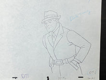 Load image into Gallery viewer, The Dick Tracy Show - Original drawing of Dick Tracy