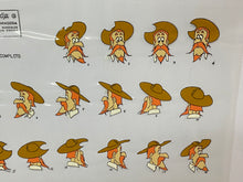 Load image into Gallery viewer, Don Quijote de La Mancha (1979) - Original animation model cel of Don Quijote