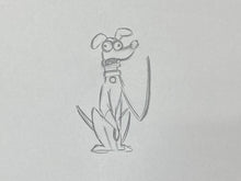 Load image into Gallery viewer, The Simpsons - Original drawing of Santa's Little Helper