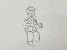 Load image into Gallery viewer, The Simpsons - Original drawing of Seymour Skinner