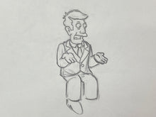 Load image into Gallery viewer, The Simpsons - Original drawing of Seymour Skinner