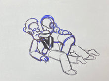 Load image into Gallery viewer, The Simpsons - Original drawing of Apu and Manjula Nahasapeemapetilon