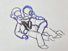 Load image into Gallery viewer, The Simpsons - Original drawing of Apu and Manjula Nahasapeemapetilon