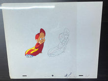Load image into Gallery viewer, Alvin and the Chipmunks (1983 TV series) - Original animation cel and drawing