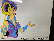 Load image into Gallery viewer, He-Man and the Masters of the Universe - Original cel and drawing of Evil-Lyn