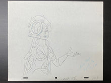 Load image into Gallery viewer, He-Man and the Masters of the Universe - Original cel and drawing of Evil-Lyn