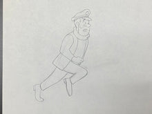Load image into Gallery viewer, Tintin - Original drawing of Captain Haddock (On a marché sur la lune)
