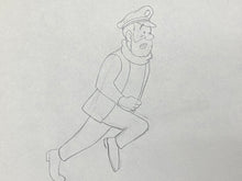 Load image into Gallery viewer, Tintin - Original drawing of Captain Haddock (On a marché sur la lune)