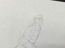 Load image into Gallery viewer, Tintin - Original drawing of Captain Haddock (On a marché sur la lune)