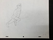 Load image into Gallery viewer, Tintin - Original drawing of Captain Haddock (On a marché sur la lune)