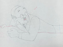 Load image into Gallery viewer, Tintin - Original drawing of Frank Wolff (On a marché sur la Lune)