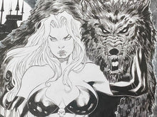 Load image into Gallery viewer, Lady Death - Drawing by Adriano Araujo (2020)