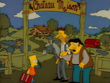 Load image into Gallery viewer, The Simpsons - Original drawing of Ugolin, Episode 11: The Crepes of Wrath (1990)